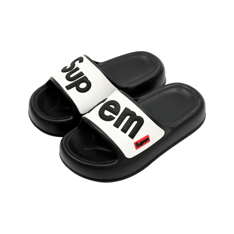 Foot Recreation Slippers Summer Indoor Home Slippers Slip Resistant Bathroom Couple Eva Home Slippers-25