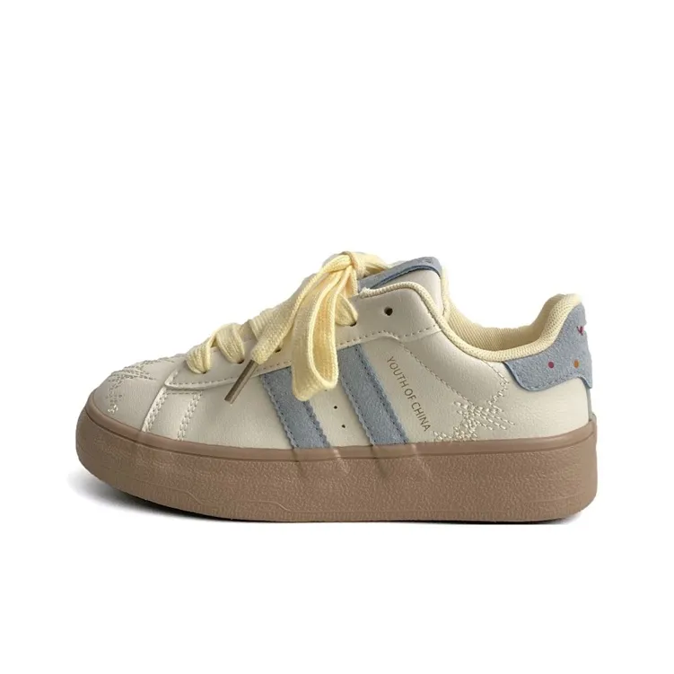 LIANGHUO Slip-Resistant Cushioning Impact Resistance Wear-Resistant Low-Top Skateboard Shoes Women's-4