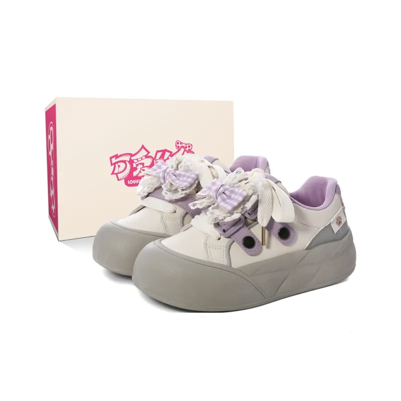 Lovely You Lightweight Anti Slip And Wear Resistant Low Top Skateboard Shoes Women's-30