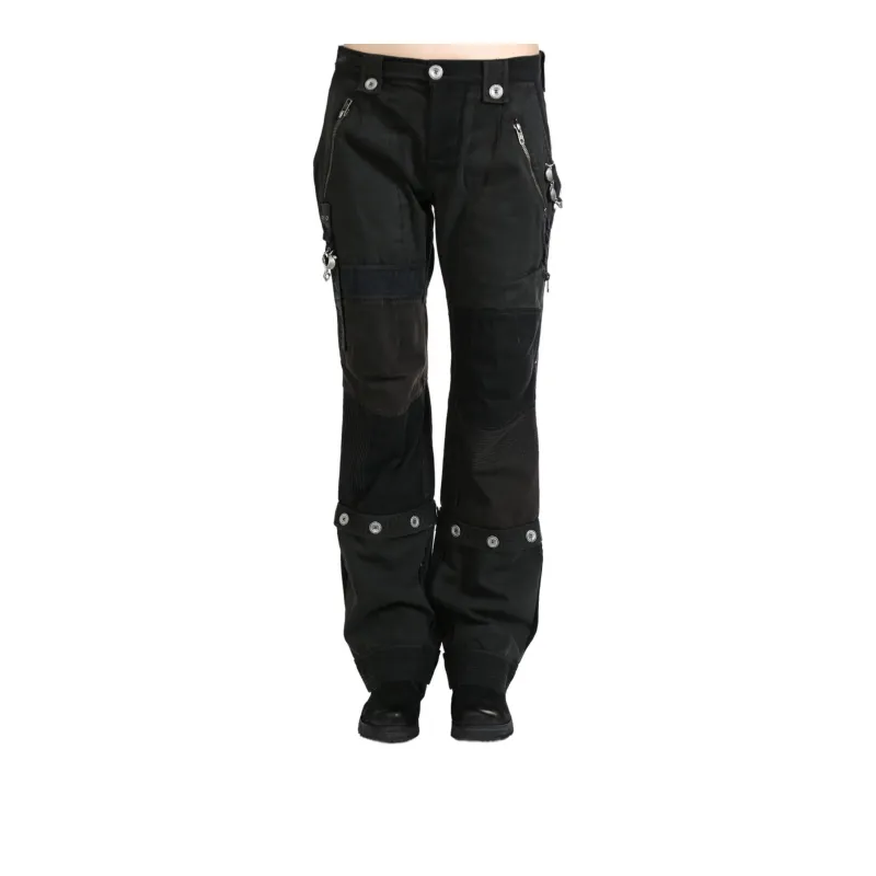 HYEIN SEO Convertible Patchwork Pants 'Stone'-2