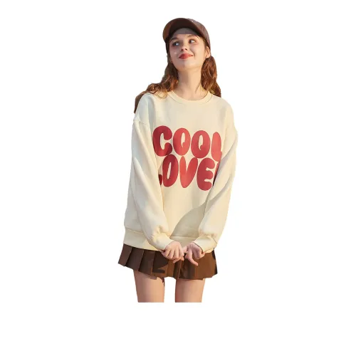 Tonlion Sweatshirt Women's Khaki