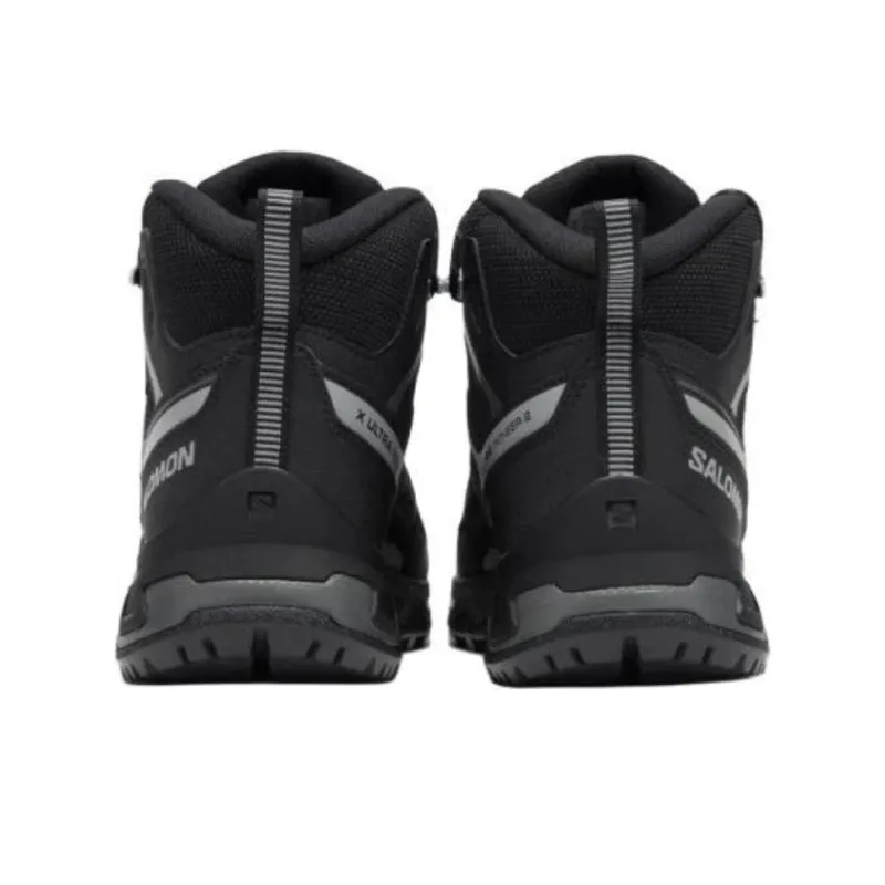 SALOMON X Ultra Pioneer 2 Anti Slip Wear Resistant Mid Top Trekking Shoes Men's Black-2