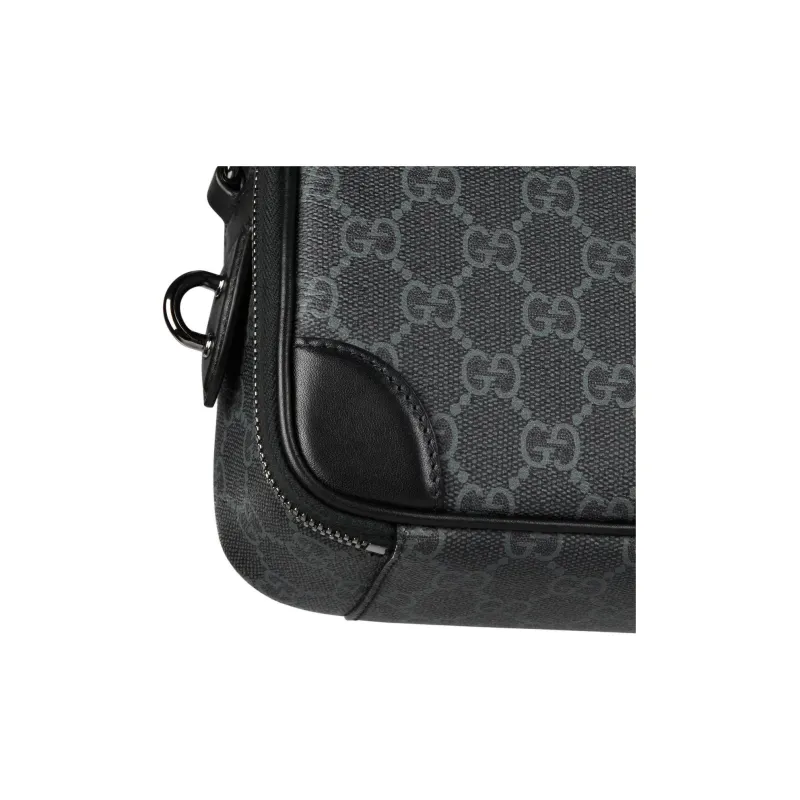 GUCCI Fabric Shoulder Bag Extra Mini Women's Black-6
