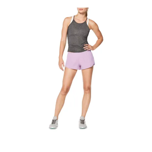 Lululemon Hotty Hot Series Sublimation Sports Shorts Women's Light Purple
