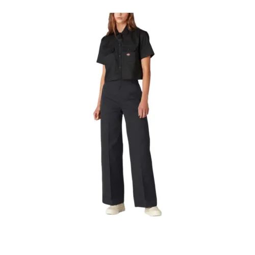 Dickies Casual Pants Women's Stone Washed Black