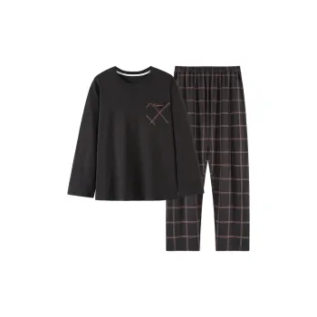 MADALLO Pajama Set Men's Dark Brown
