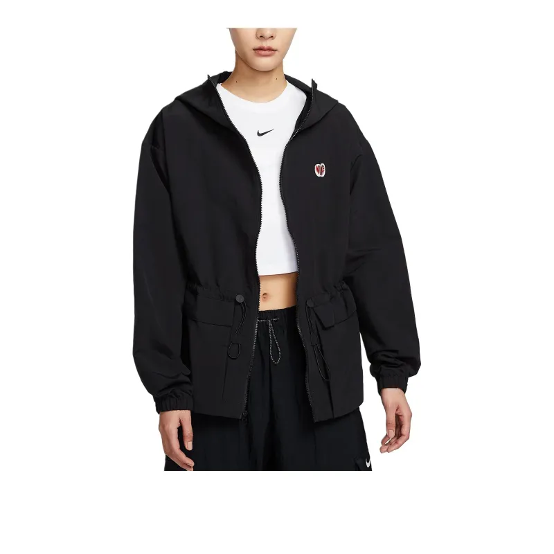 Nike Sportswear AS W NSW TREND WVN JKT GCEL Jackets Coats Women's Black-2
