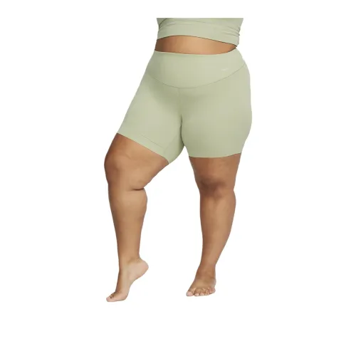 Nike Zenvy Women's Gentle-Support High-Waisted 8' Biker Shorts Sports Shorts Women's Oil Green