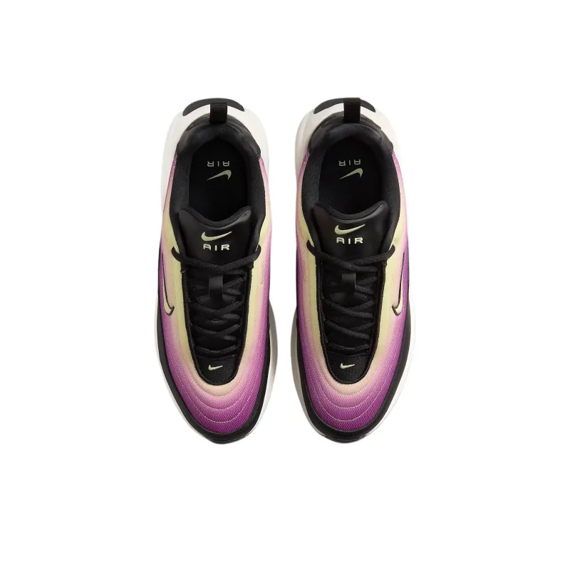 Nike Air Max Portal Anti Slip Wear Resistant Low Top Running Shoes Women's Black Purple-3