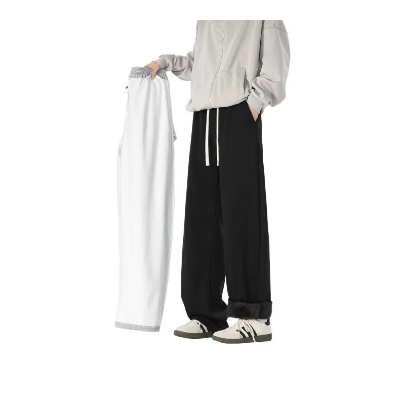 PAINT STAIN Knitted Sweatpants Unisex-15