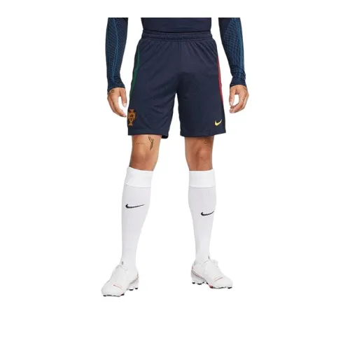 Nike Dri-Fit Soccer Bottoms Men's Obsidian/Canyon Green/Pepper Red