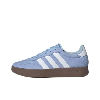 Adidas BARREDA Anti Slip Wear Resistant Low Top Skateboard Shoes Men's Blue