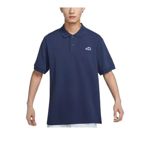 Nike Polo Shirts Men Blue