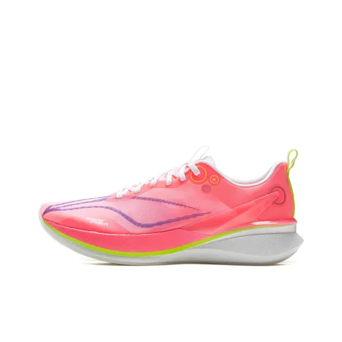 LINING Red Hare 8PRO Running Shoes Men Low Top Neon Rose Pink