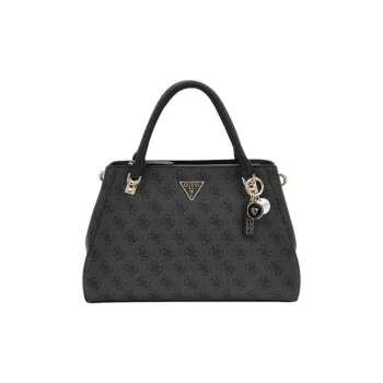 GUESS Noelle Artificial Leather One Shoulder Handbags Women's Black