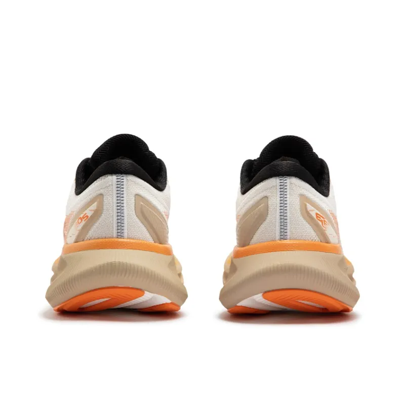 361° International Thread ELEOS Cushioning Anti Slip And Wear Resistant Low Top Running Shoes Unisex Lotus White-3