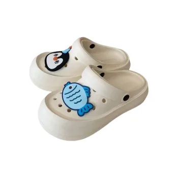 Thin Strips Slippers Women's, White