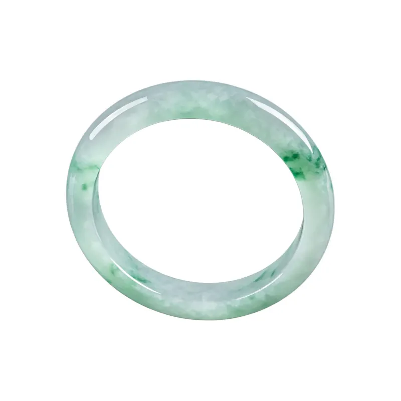 PUPAN Glutinous Jade Jadeite Bangles Women's-0