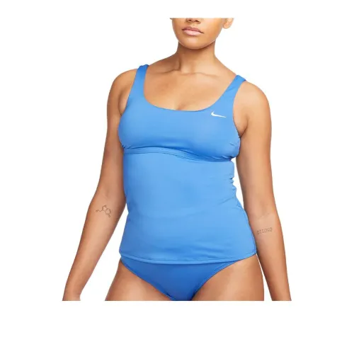 Nike Tankini Two-Piece Swimsuits Women's Blue