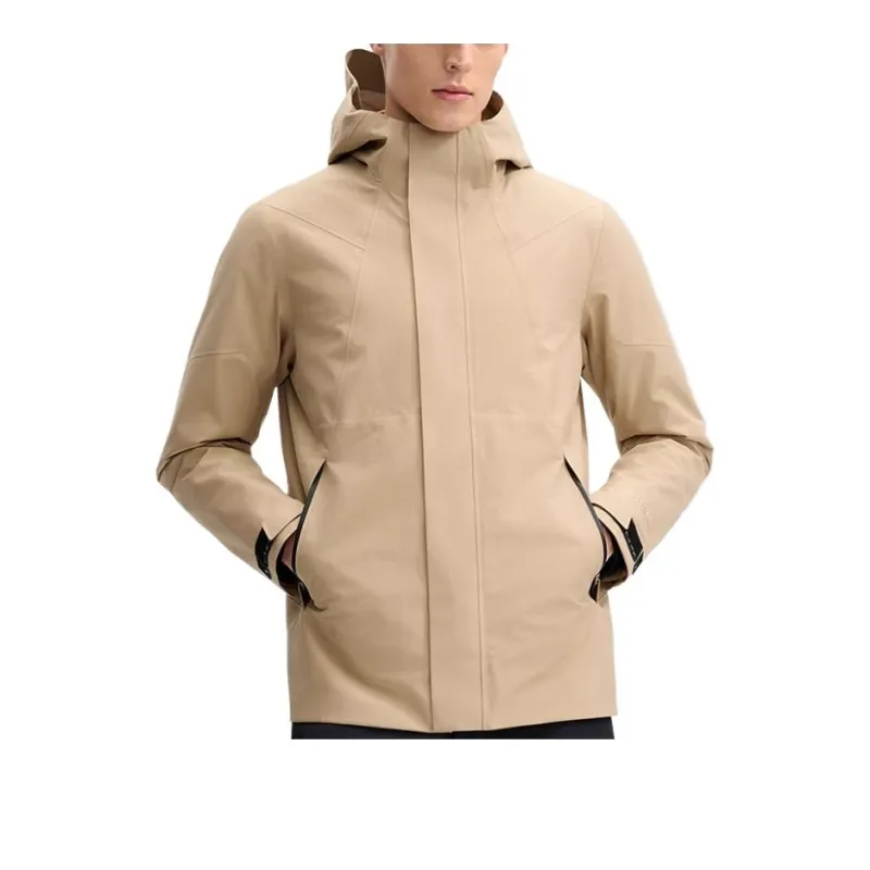FILA Jackets Coats Men's Burnt Khaki-3