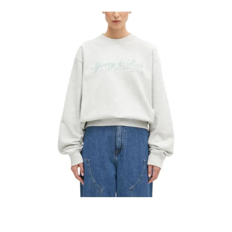 SPORTY & RICH French Sweatshirt-1
