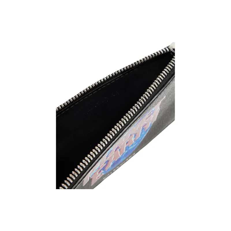 Balenciaga Planet Earth Printed Long Cardholder-3