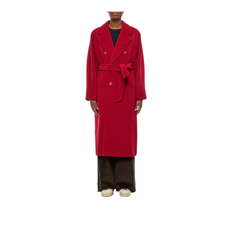 MaxMara Double-Breasted Belted Coat-1