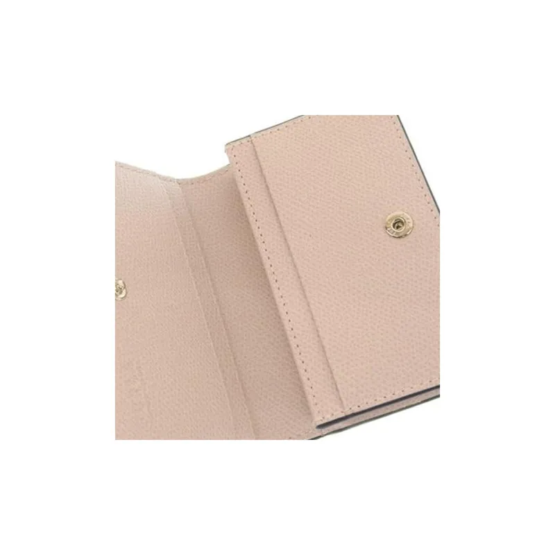 Furla Leather Card Holder Unisex Light Pink-5