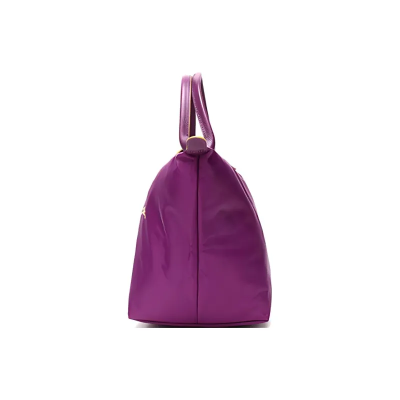 LONGCHAMP Le Pliage Canvas Canvas Bag Handbags Medium Size Women's Purple-1