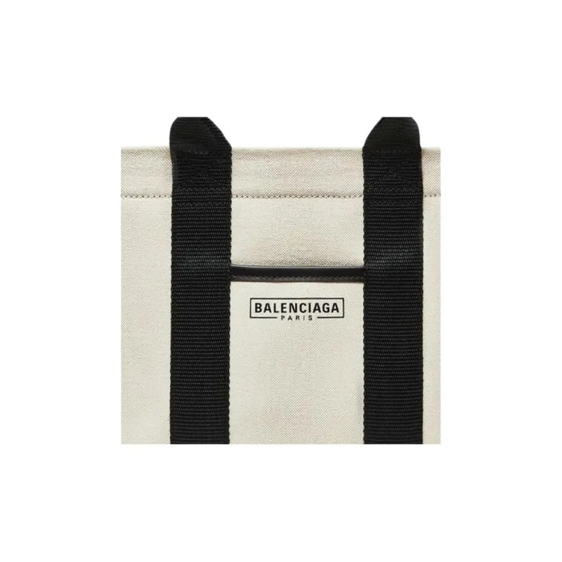 Balenciaga Canvas Tote Canvas Bag Handbag Women's Beige-5