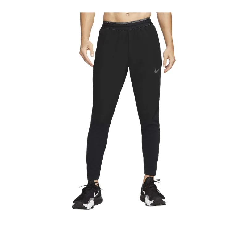 Nike Pro Pants De Entrenamiento De Ejercicio Para Hombre Knitted Sports Pants Men's Black/Iron Gray-0