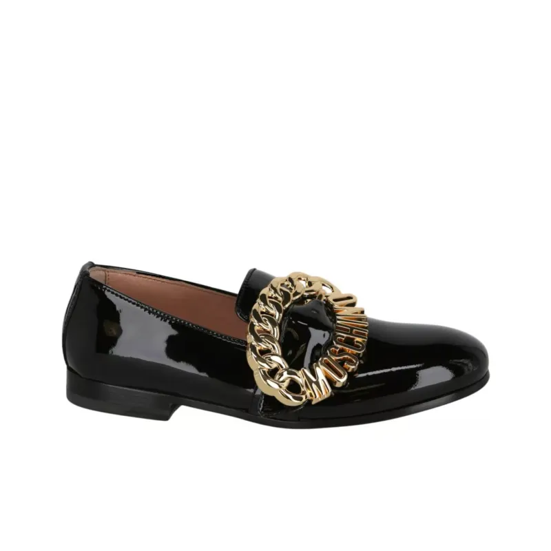 MOSCHINO Loafers Women's Black-1