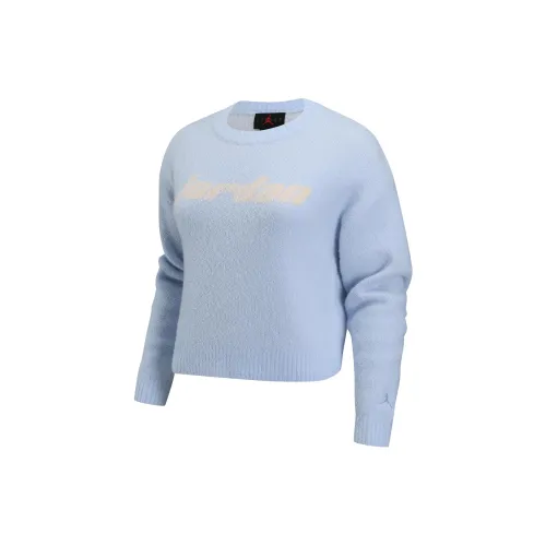 Jordan Sweater Women's Hydro Blue/Ice Guava
