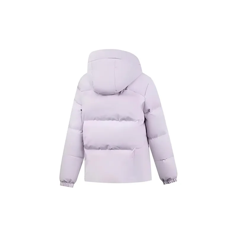QIAODAN Sports Life Collection Down Jacket Women's Light Dusk Purple-1