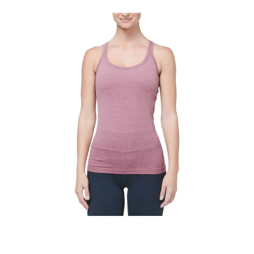 Lululemon Ebb To Street Sport Vests Women's Lava Pink