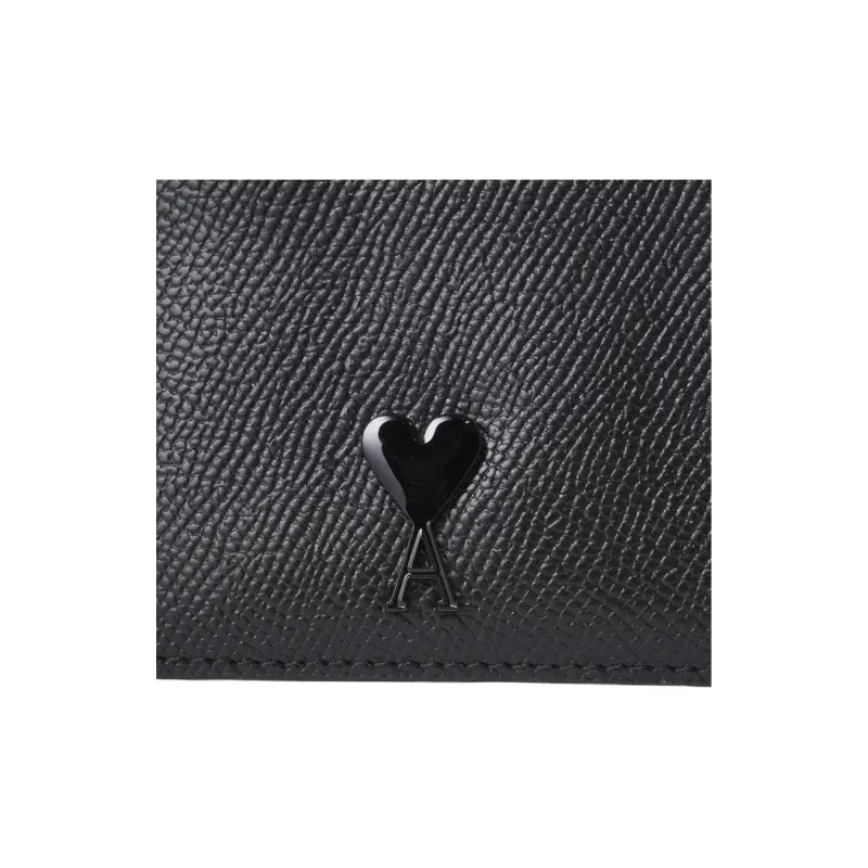 AMIPARIS Paris Ami De Coeur Logo Plaque Zipped Card Holder-4