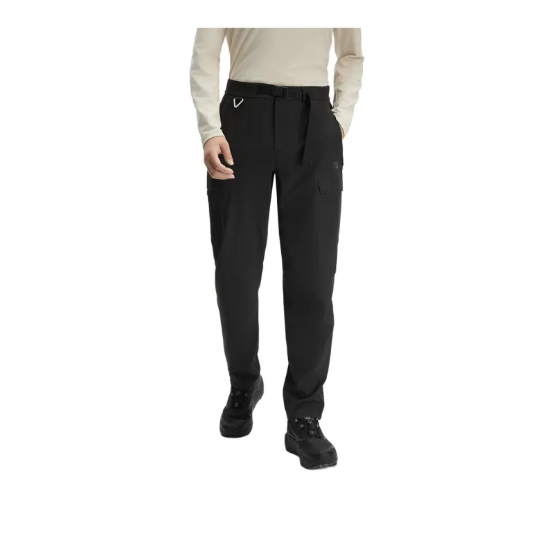 FILA x BBC EARTH Casual Pants Men's Pitch Black-1