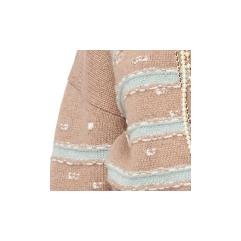 CHANEL Knitwear Women's Light Brown-4