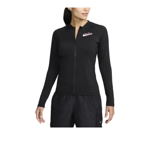 Nike Swim Two-Piece Swimsuits Women's Black/Charming Leather Pink/White