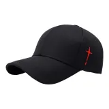 Black with Red Embroidery