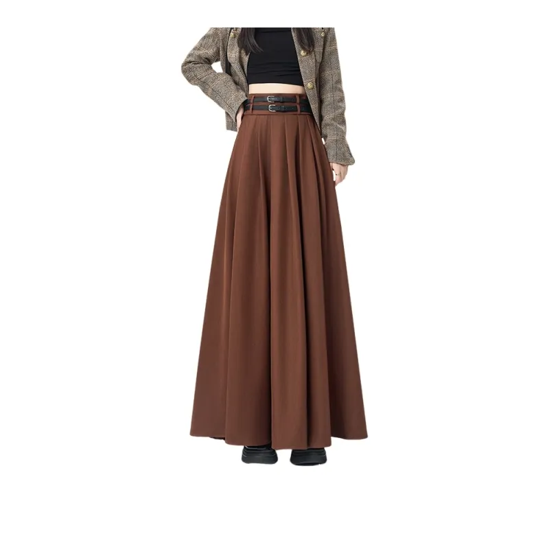 Pa33word Casual Style Long Skirt Women's-9