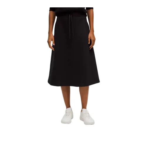 Lululemon Modal-Blend Casual Long Skirts Women's Black