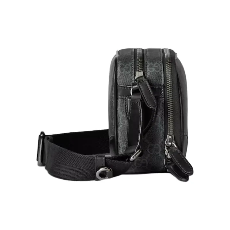 GUCCI Fabric Shoulder Bag Extra Mini Women's Black-2