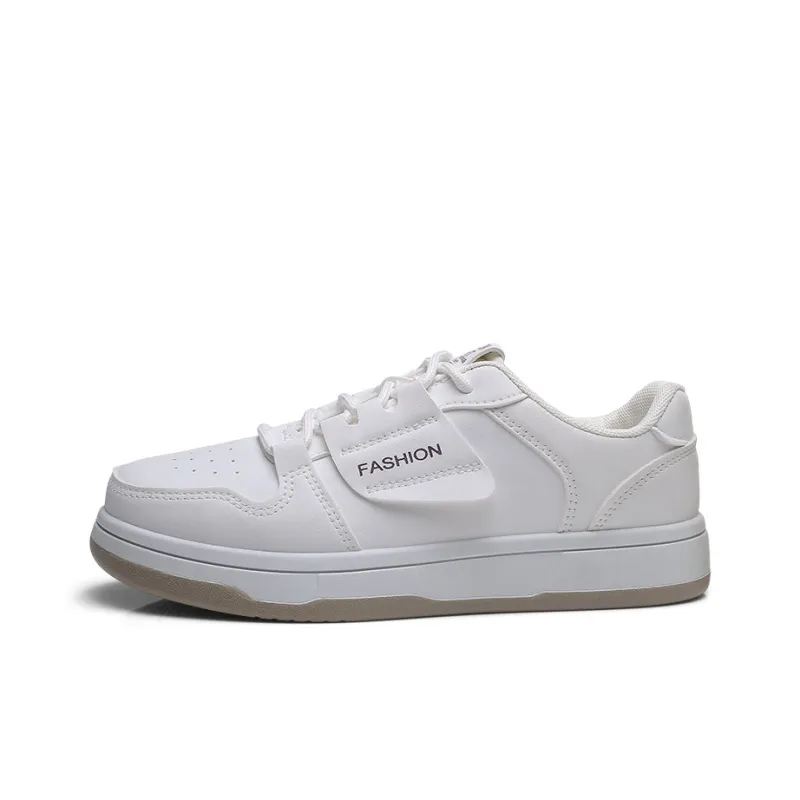 Strongman Women's Casual Shoes White Pink Black White-1