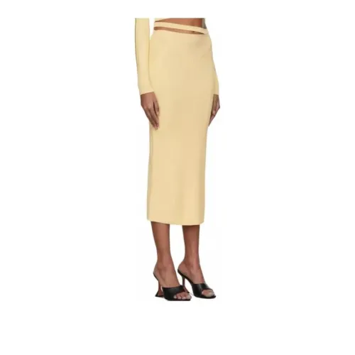 Anna October Casual Long Skirts Women's Ecru