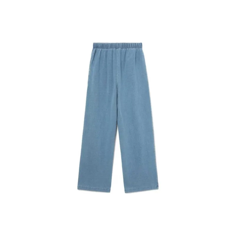 KANGOL Knitted Sports Pants Women's Blue-1