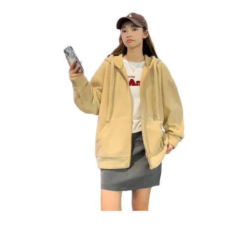 Tonlion Sweatshirt Women's Light Khaki