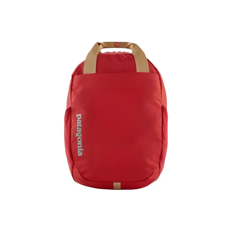 Patagonia Recycled Polyester Backpack Unisex Travel Red-0