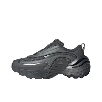 Adidas Wonder Runner Anti Slip Wear Resistant Low Top Running Shoes Unisex Dark Gray