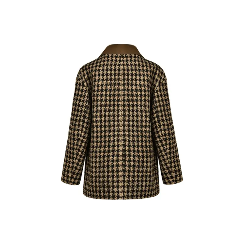 DIFFIE RIEGER Coats Women's Coffee-1